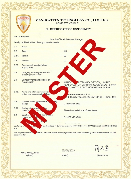 Datenbankeintrag inkl. Freischaltung der NoVA